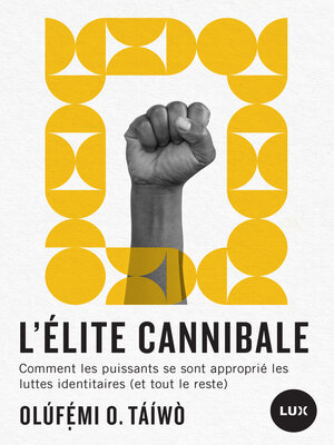 cover image of L'élite cannibale